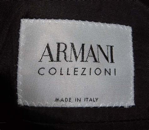 giorgio armani le collezioni fake
